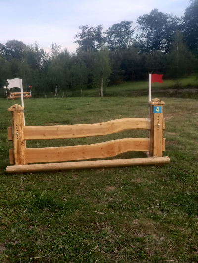 eventingequipment hindernis met planken